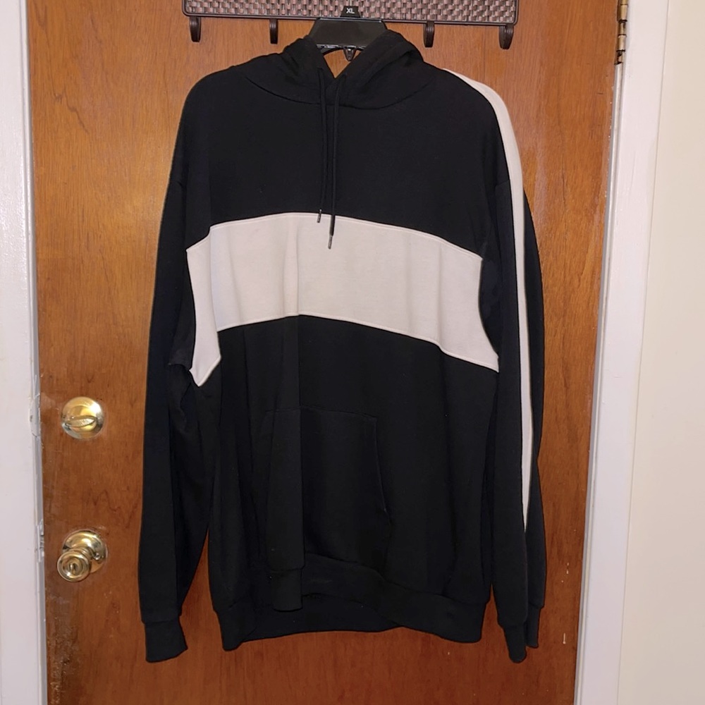 Black and White Hoodie